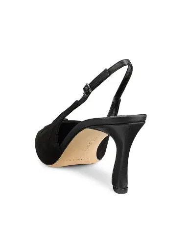 Manolo Blahnik Women's Alexapla 70MM Suede & Leather Pumps - Black - Size 11.5 | Thumbnail 3 Manolo Blahnik Women's Alexapla 70MM Suede & Leather Pumps - Black - Size 11.5 | Thumbnail 3