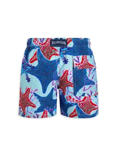 Vilebrequin Little Boy's & Boy's Glowed Star Print Swim Trunks - Size 6 | Thumbnail 3