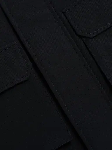 Emporio Armani Men's Nylon Parka Jacket - Blue Navy - Size 42 | Thumbnail 8 Emporio Armani Men's Nylon Parka Jacket - Blue Navy - Size 42 | Thumbnail 8