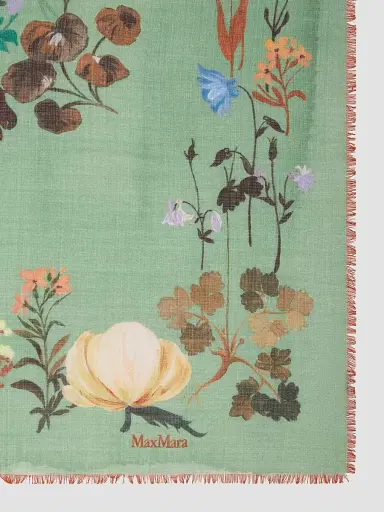 Max Mara Women's Wool and Silk Shawl | Thumbnail 2 Max Mara Women's Wool and Silk Shawl | Thumbnail 2