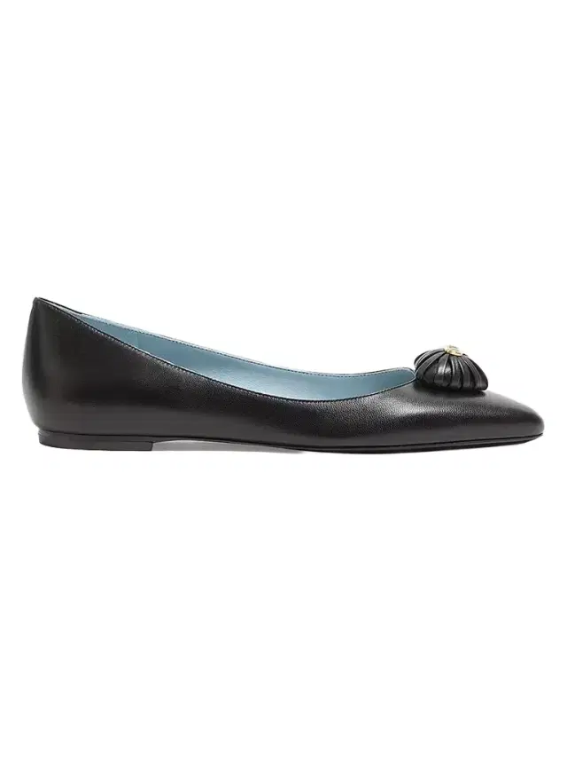 Valentino Garavani Women's Coeur Royal Kidskin Ballerinas - Black