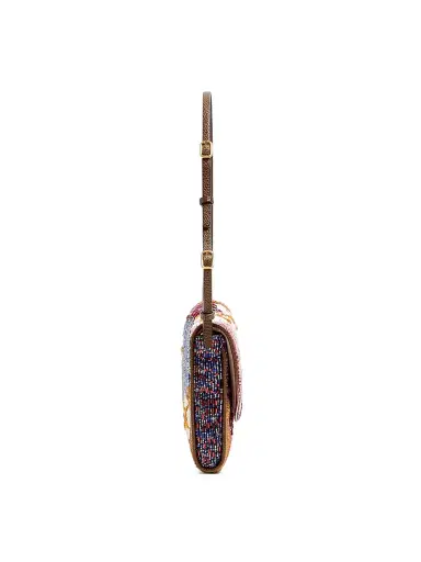 Valentino Garavani Women's Devain Embroidered Shoulder Bag | Thumbnail 4 Valentino Garavani Women's Devain Embroidered Shoulder Bag | Thumbnail 4