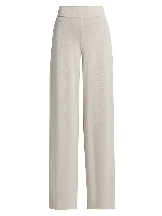 Chiara Boni La Petite Robe Women's Skylim Sugar/R Wide-Leg Pants - Quartz