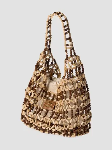 Miu Miu Women's Mesh Hobo Bag | Thumbnail 4 Miu Miu Women's Mesh Hobo Bag | Thumbnail 4