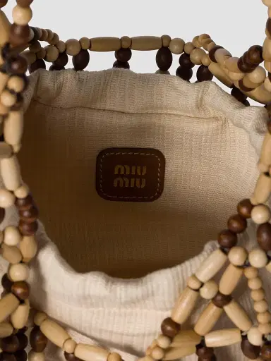 Miu Miu Women's Mesh Hobo Bag | Thumbnail 6 Miu Miu Women's Mesh Hobo Bag | Thumbnail 6