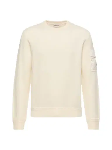 Moncler Men's Sweater in Wool - Beige - Size XXXL | Thumbnail 1