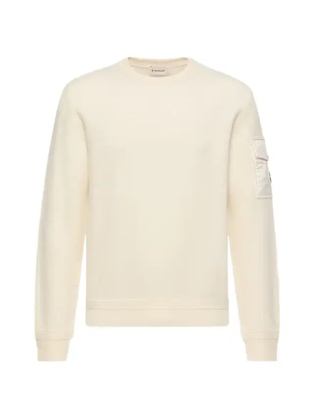 Moncler Men's Sweater in Wool - Beige