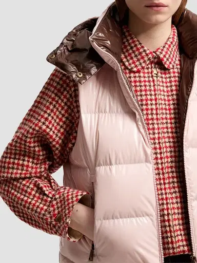 Moncler Women's Niverolle Puffer Vest - Pink - Size Large | Thumbnail 4