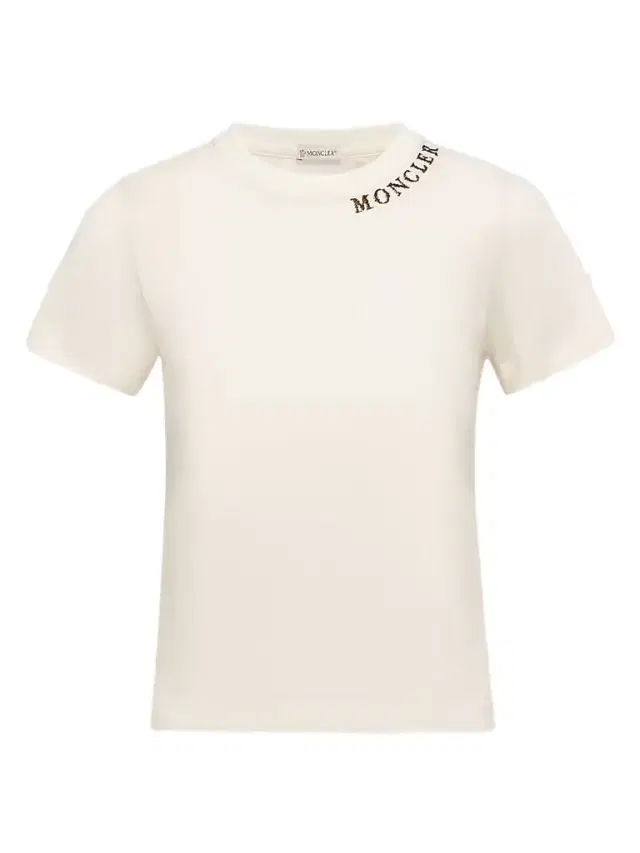 Women's Crew Neck T-Shirt in Cotton - White