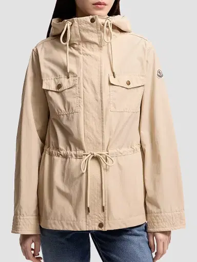 Moncler Women's Serin Parka Jacket in Cotton Blend | Thumbnail 2 Moncler Women's Serin Parka Jacket in Cotton Blend | Thumbnail 2