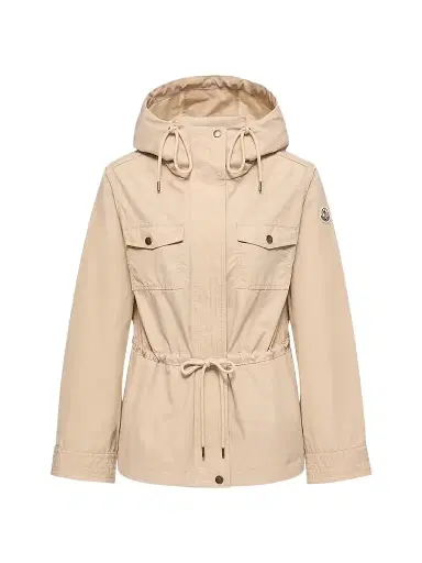 Moncler Women's Serin Parka Jacket in Cotton Blend | Thumbnail 1 Moncler Women's Serin Parka Jacket in Cotton Blend | Thumbnail 1