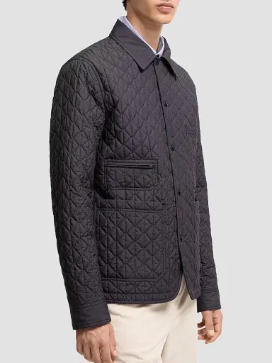 Moncler Men's Theoline Down-Filled Jacket - Navy Blue - Size XXXL | Thumbnail 2