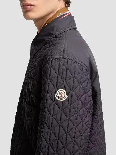 Moncler Men's Theoline Down-Filled Jacket - Navy Blue - Size XXXL | Thumbnail 4