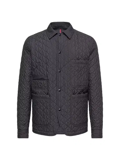 Moncler Men's Theoline Down-Filled Jacket - Navy Blue - Size XXXL | Thumbnail 1