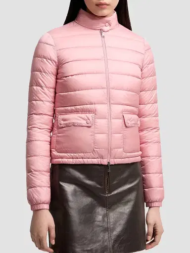 Moncler Women's Lans Puffer Coat - Rose Pink - Size XL | Thumbnail 2