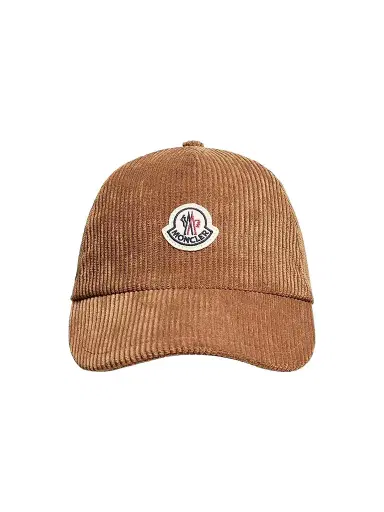 Moncler Women's Baseball Hat in Corduroy | Thumbnail 1 Moncler Women's Baseball Hat in Corduroy | Thumbnail 1