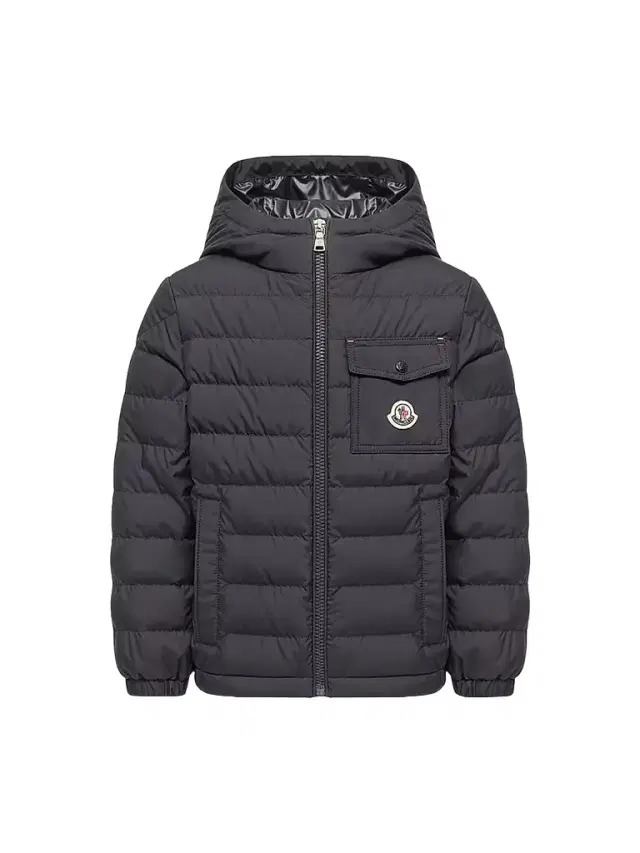 Moncler Little Boy's & Boy's Quillon Puffer Jacket - Navy Blue
