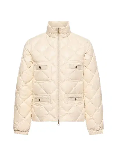 Moncler Women's Lavaret Puffer Coat - White Ivory - Size XXL | Thumbnail 1 Moncler Women's Lavaret Puffer Coat - White Ivory - Size XXL | Thumbnail 1