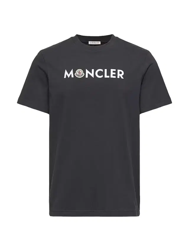 Moncler Men's Crewneck T-Shirt in Cotton - Dark Blue