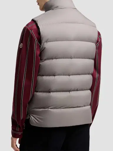 Moncler Men's Tibb Puffer Vest - Grey - Size XXXXXL | Thumbnail 3 Moncler Men's Tibb Puffer Vest - Grey - Size XXXXXL | Thumbnail 3
