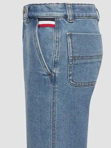 Moncler Little Boy's & Boy's Pants in Denim | Thumbnail 3 Moncler Little Boy's & Boy's Pants in Denim | Thumbnail 3