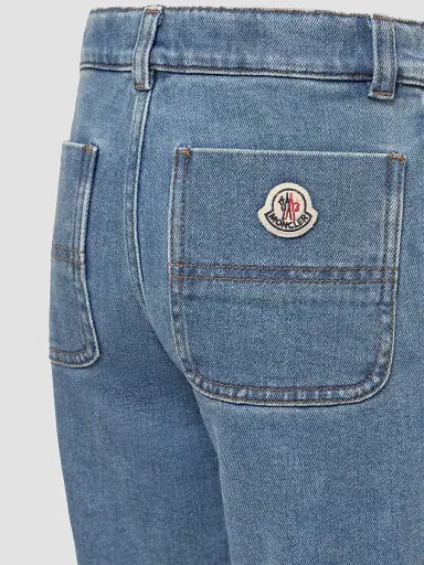 Moncler Little Boy's & Boy's Pants in Denim | Thumbnail 4 Moncler Little Boy's & Boy's Pants in Denim | Thumbnail 4