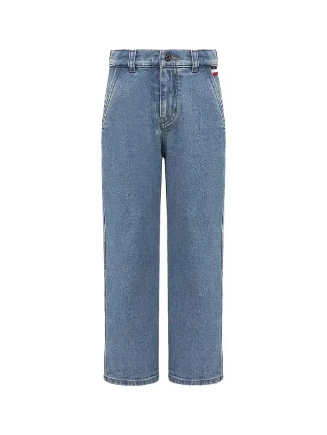 Moncler Little Boy's & Boy's Pants in Denim - Denim Blue