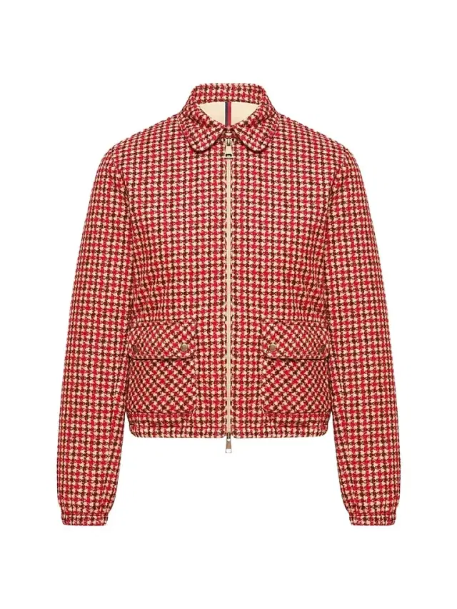Women's Lanset Puffer Shacket in Velvet - Red