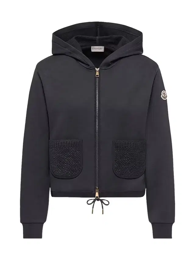 Moncler Women's Sweatshirt in Cotton Blend - Dark Blue
