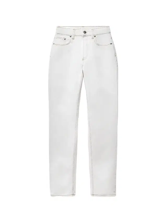 Versace Women's High-Rise Slim Jeans - Optical White