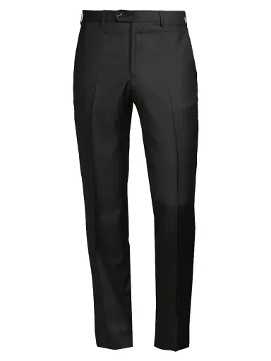 Giorgio Armani Men's GA Wool Trousers - Black - Size 40 | Thumbnail 1