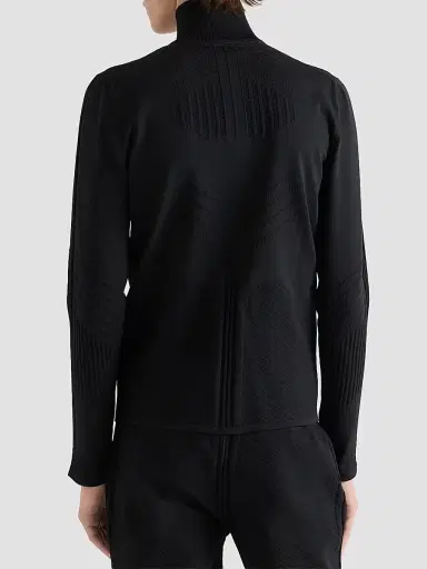 Prada Men's Technical Knit Turtleneck Sweater | Thumbnail 4 Prada Men's Technical Knit Turtleneck Sweater | Thumbnail 4