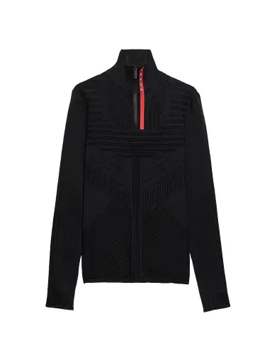 Prada Men's Technical Knit Turtleneck Sweater | Thumbnail 1 Prada Men's Technical Knit Turtleneck Sweater | Thumbnail 1