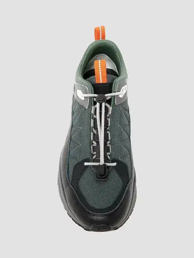 Pollini Men's Drawcord Low-Top Sneakers - Grey Black - Size 12 | Thumbnail 4 Pollini Men's Drawcord Low-Top Sneakers - Grey Black - Size 12 | Thumbnail 4