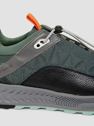 Pollini Men's Drawcord Low-Top Sneakers - Grey Black - Size 12 | Thumbnail 5 Pollini Men's Drawcord Low-Top Sneakers - Grey Black - Size 12 | Thumbnail 5