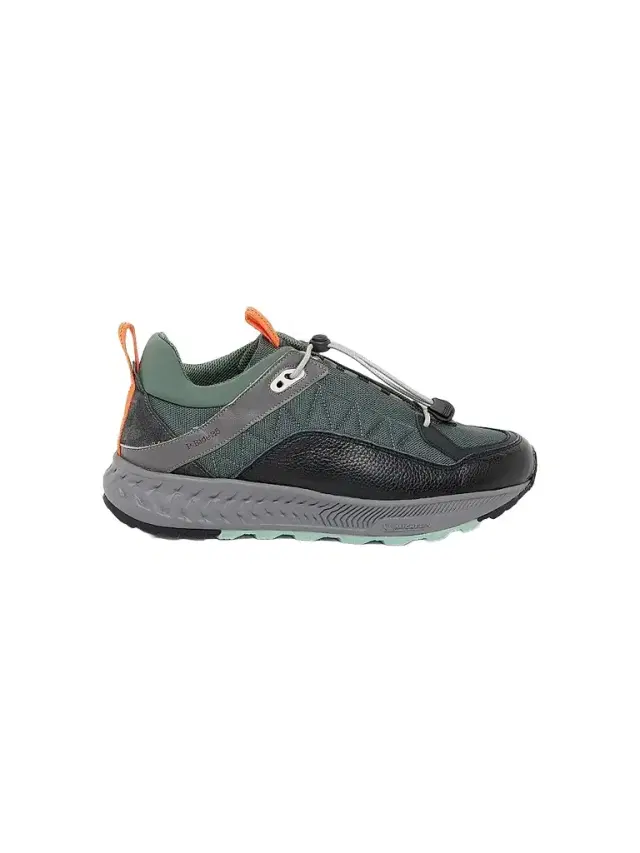 Men's Drawcord Low-Top Sneakers - Grey Black