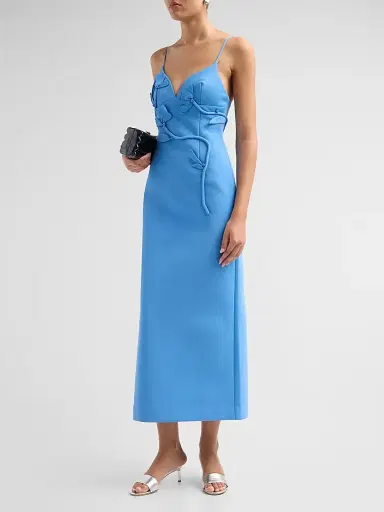 ACLER Women's Northwick Floral Applique Midi Dress | Thumbnail 4 ACLER Women's Northwick Floral Applique Midi Dress | Thumbnail 4