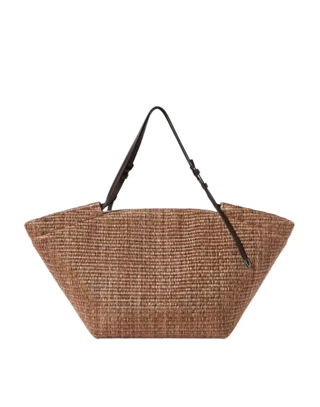 Brunello Cucinelli Pannier shopper bag in raffia