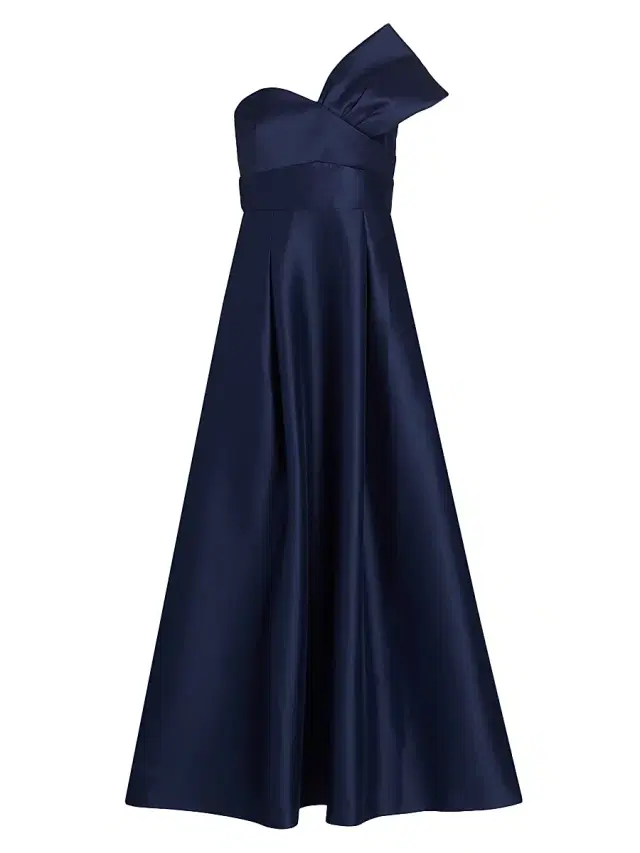 SACHIN BABI Women's Stephie Mikado Strapless Gown - Night Sky
