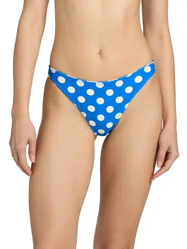 Solid & Striped Women's The Daniela Reversible Bikini Bottom - Olympian Blue | Thumbnail 6