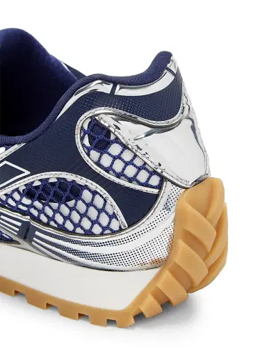 Bottega Veneta Men's Orbit Low-Top Sneakers - Abyss Silver - Size 12 | Thumbnail 6 Bottega Veneta Men's Orbit Low-Top Sneakers - Abyss Silver - Size 12 | Thumbnail 6