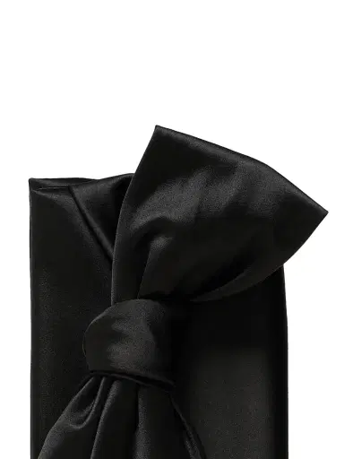 Carolina Herrera Women's Karlita Bow Satin Clutch | Thumbnail 5