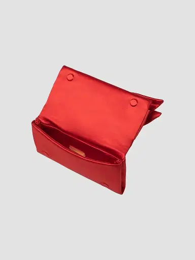 Carolina Herrera Women's Karlita Bow Satin Clutch | Thumbnail 8