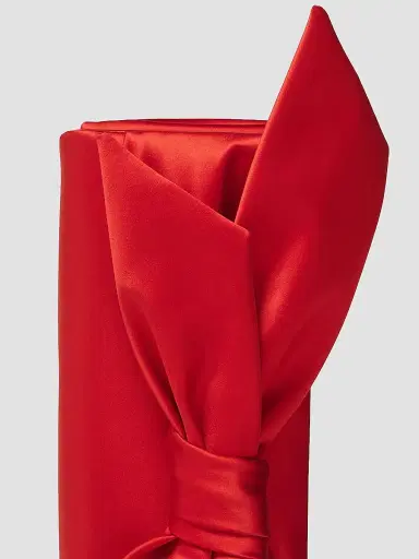 Carolina Herrera Women's Karlita Bow Satin Clutch | Thumbnail 9