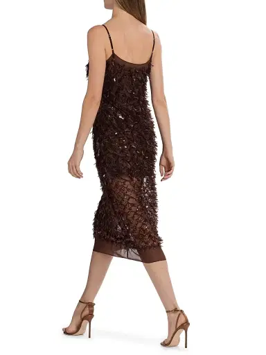 3.1 Phillip Lim Women's Mesh Sequined Midi-Slipdress | Thumbnail 5 3.1 Phillip Lim Women's Mesh Sequined Midi-Slipdress | Thumbnail 5
