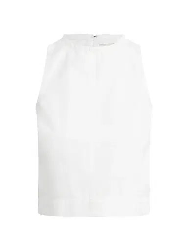 Joe's Jeans Women's Cotton Denim Sleeveless Top - White | Thumbnail 1