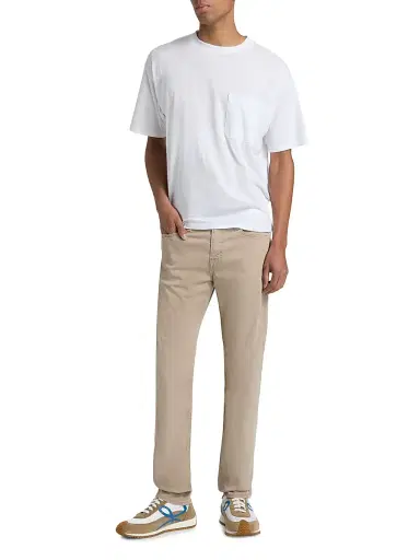 Frame Men's Cotton Relaxed-Fit T-Shirt | Thumbnail 2 Frame Men's Cotton Relaxed-Fit T-Shirt | Thumbnail 2