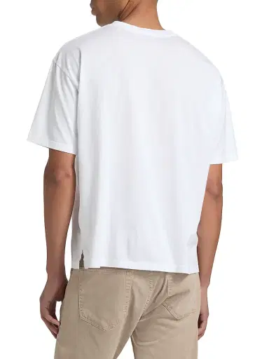 Frame Men's Cotton Relaxed-Fit T-Shirt | Thumbnail 5 Frame Men's Cotton Relaxed-Fit T-Shirt | Thumbnail 5