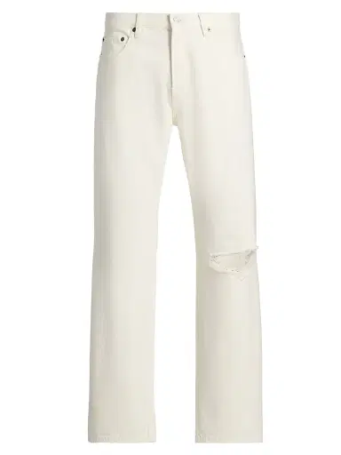 Frame Men's Relaxed Straight Jeans - Off White - Size 36 | Thumbnail 1