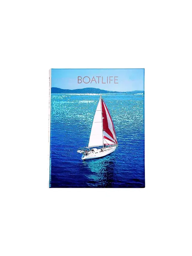 Graphic Image ''Boatlife: Exploring The Freedom Of Maritime Living'' Leather-Bound Hardcover Book
